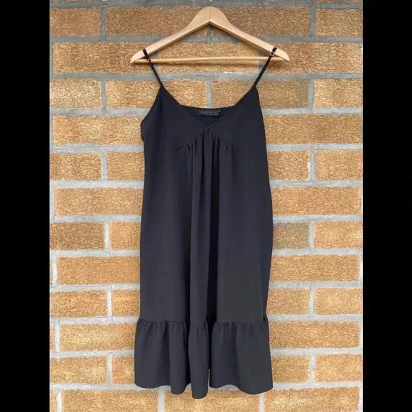 Hatch Dresses & Skirts - Hatch Black babydoll dress size 2 medium